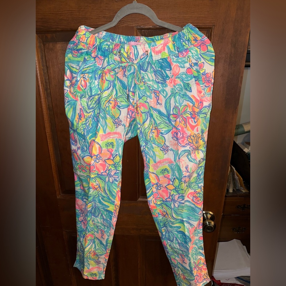 Lilly Pulitzer Multicolor Drawstring Pants